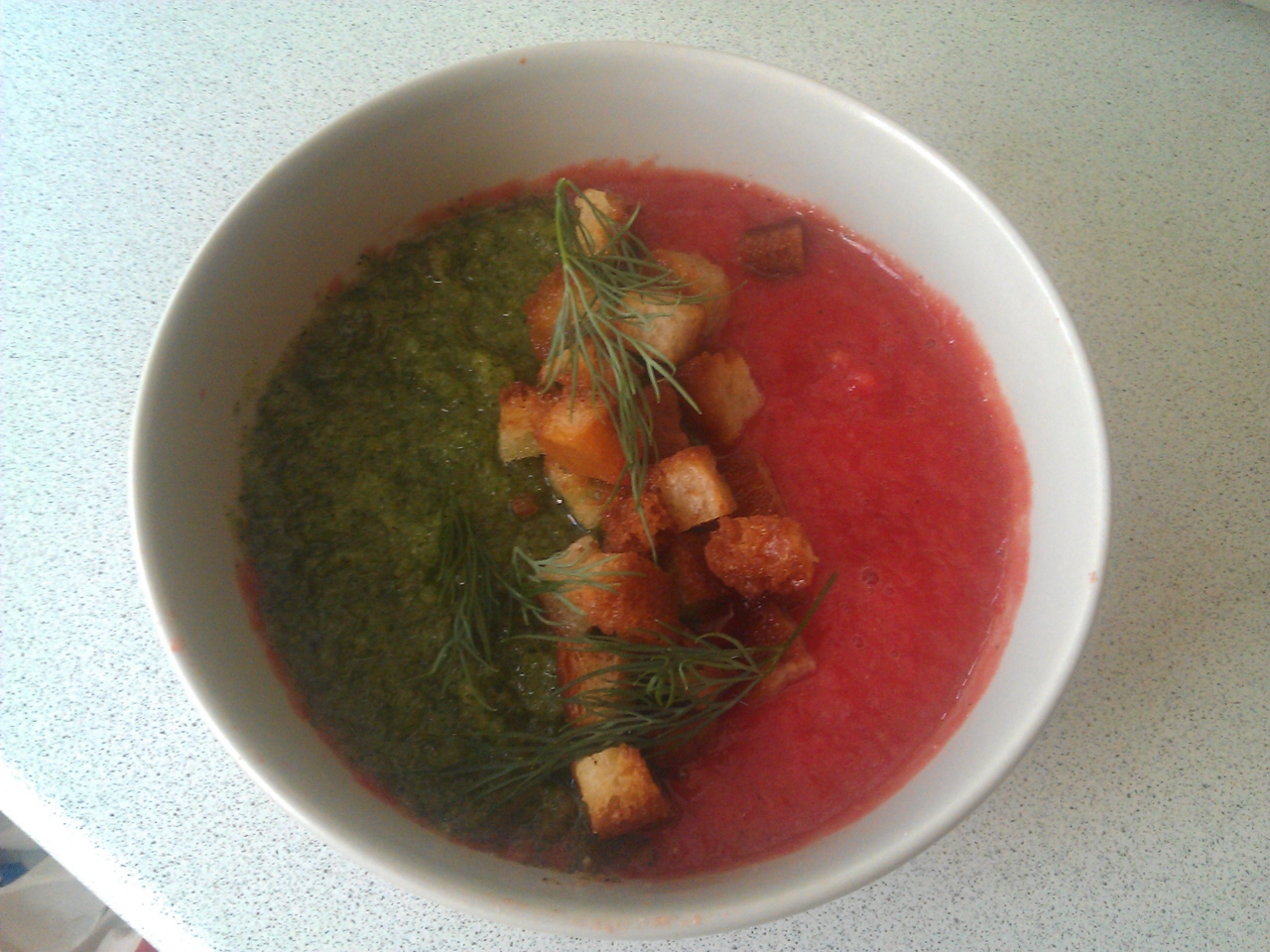 Colorful Gazpacho