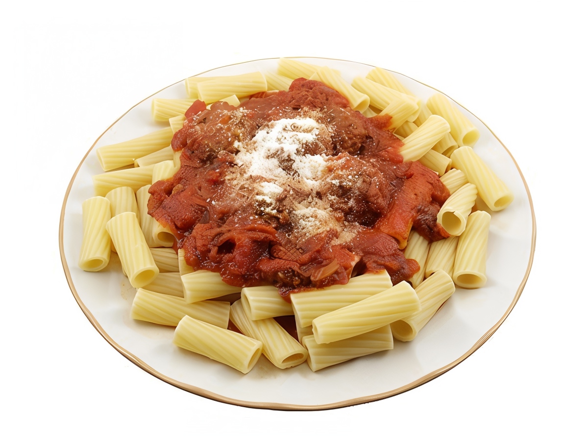 Rigatoni with Chorizo and Tomatoes