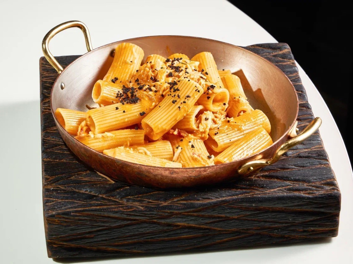Rigatoni with King Crab
