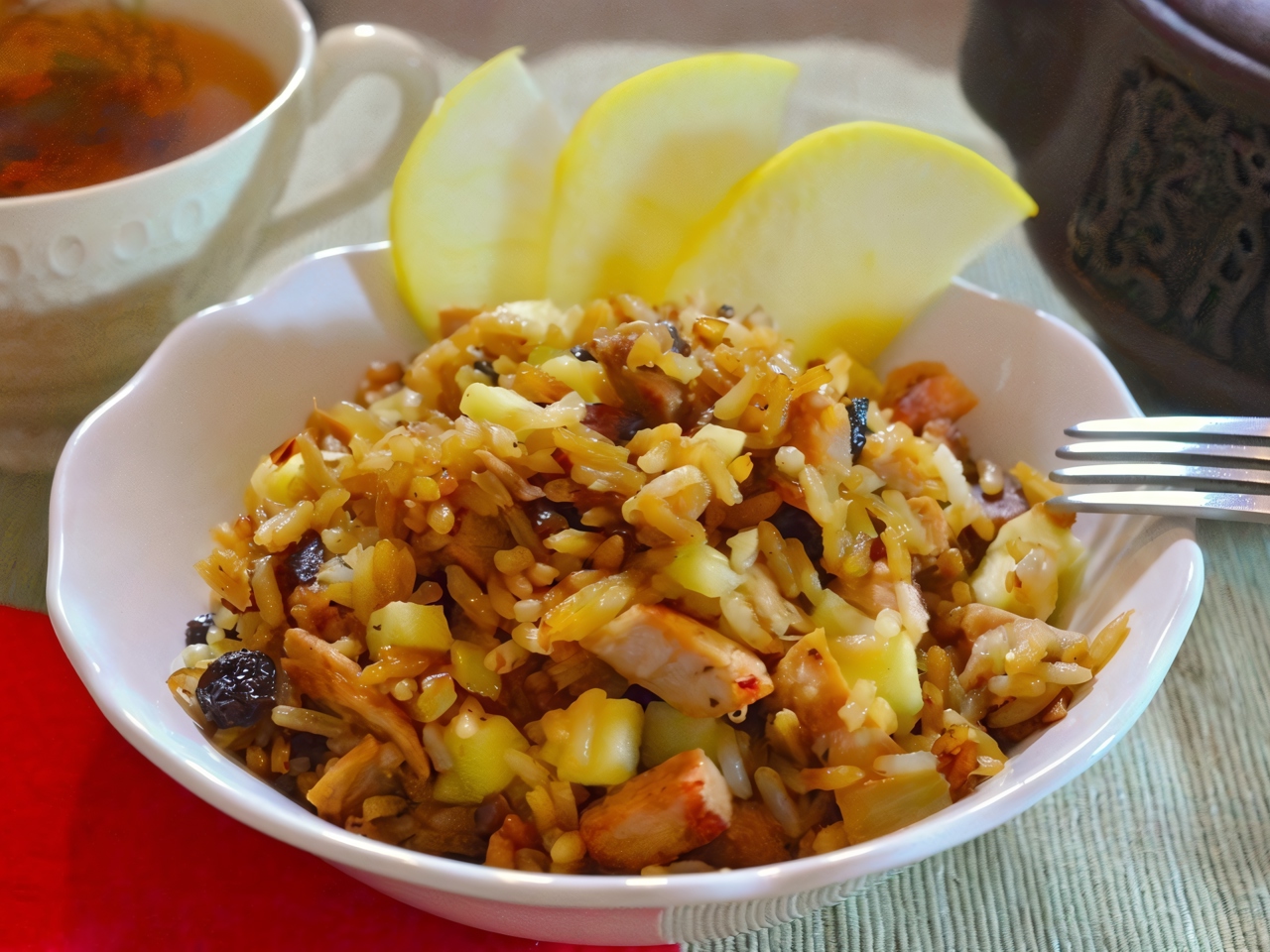 Rice with Ham
