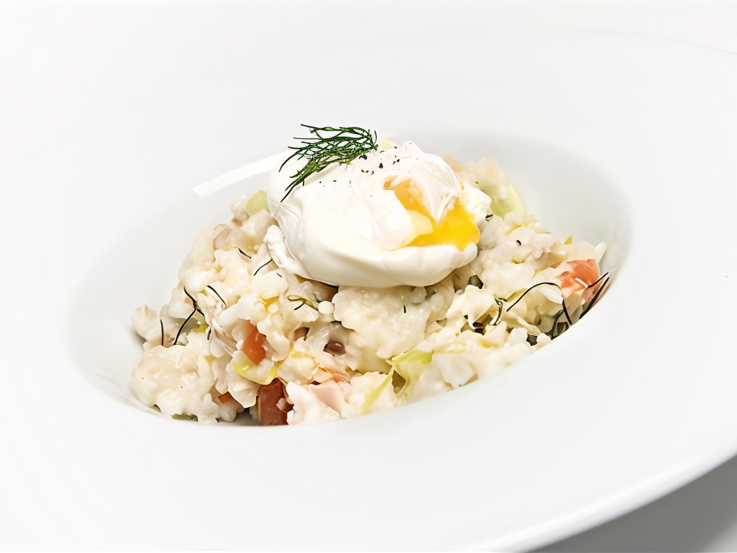 Rice with Poached Egg