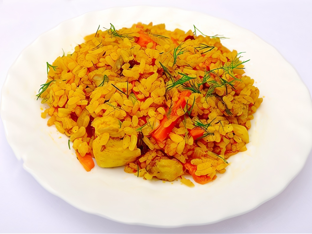 Rice with Squid