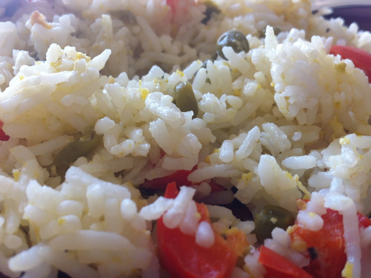 Rice with Vegetables and Egg