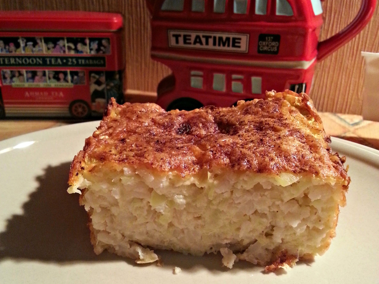 Rice Casserole with Zucchini and Cheese