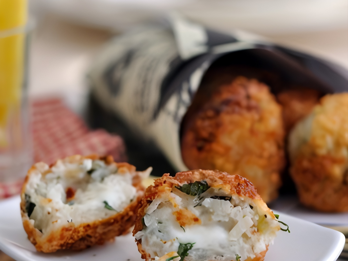 Rice Croquettes with Gorgonzola