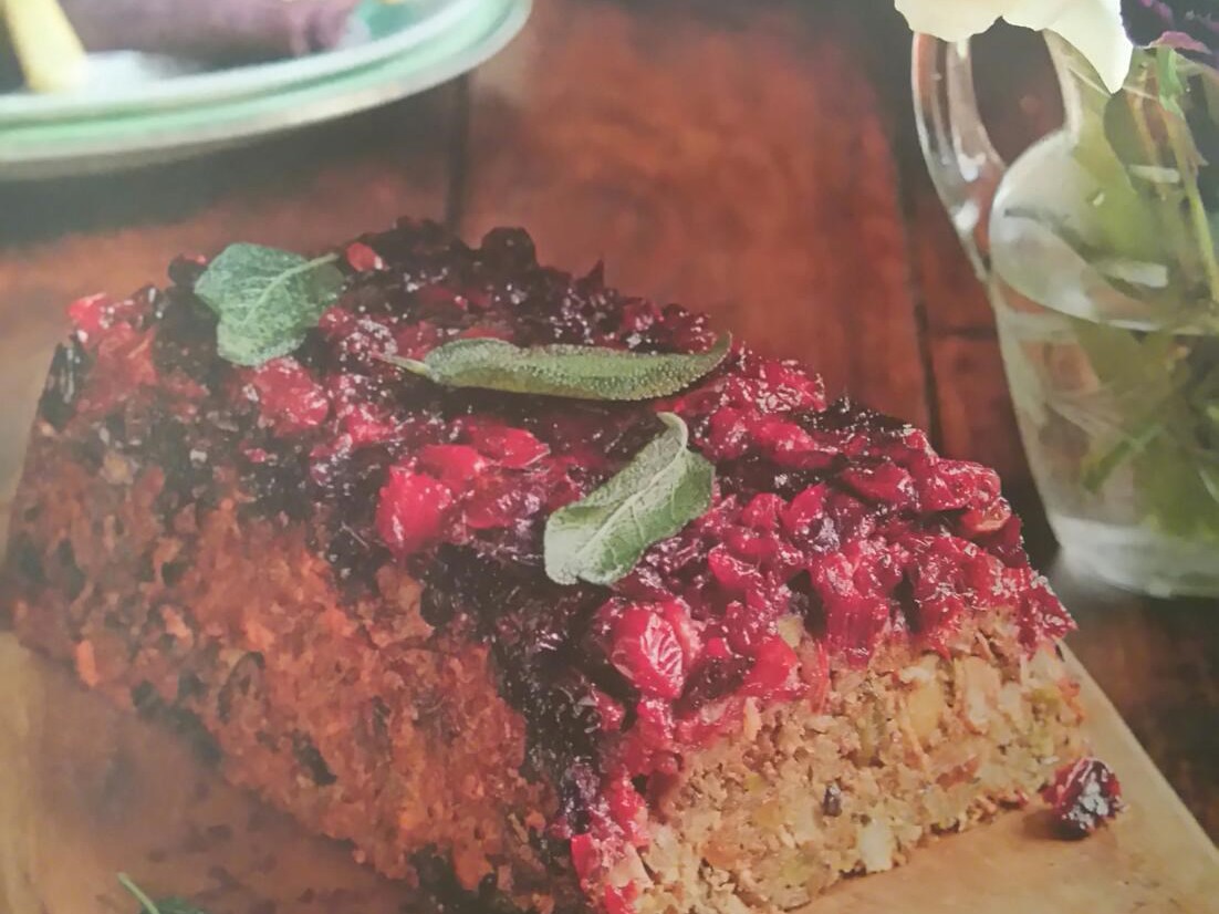 Rice 'Bread' with Mushrooms and Nuts