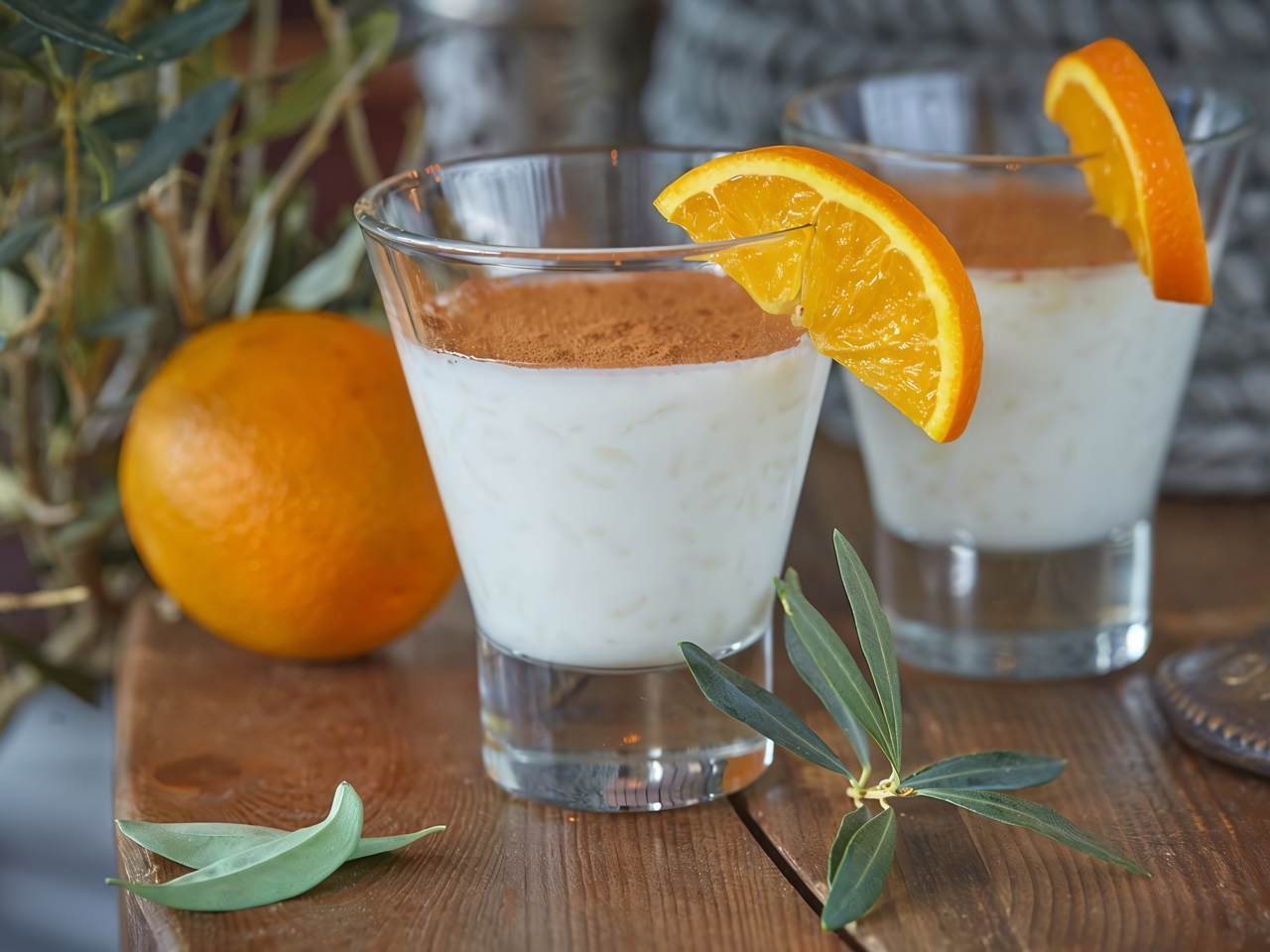 Rizogalo (Rice Pudding with Cinnamon)