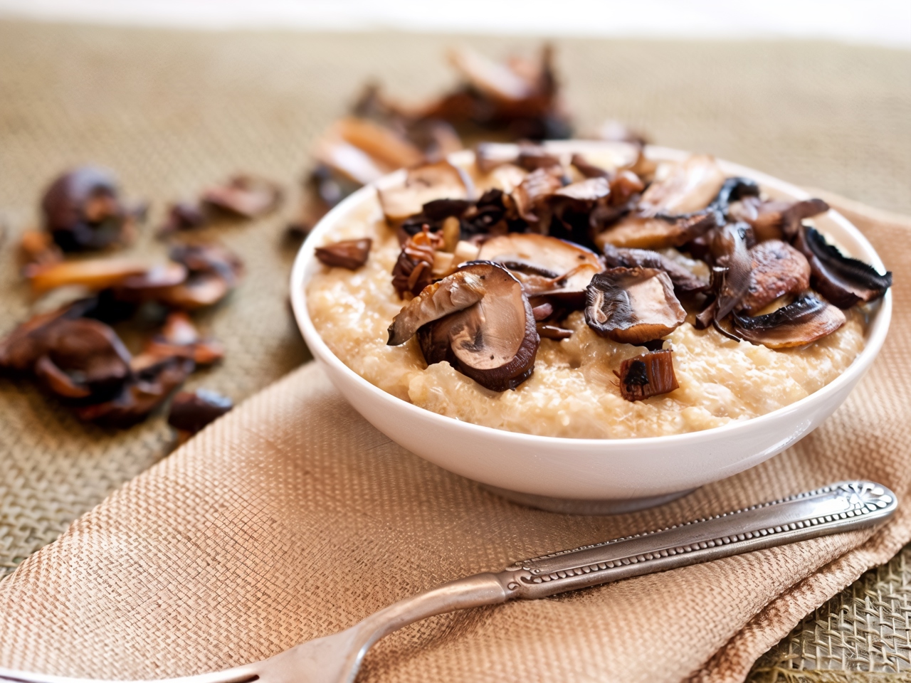 Quinoa Risotto with Cream