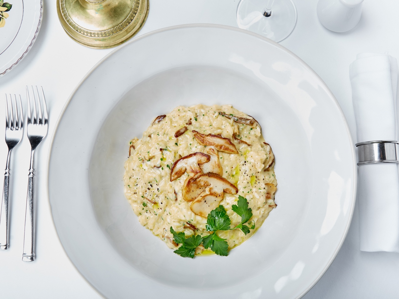 Mushroom Risotto from BUONO Restaurant