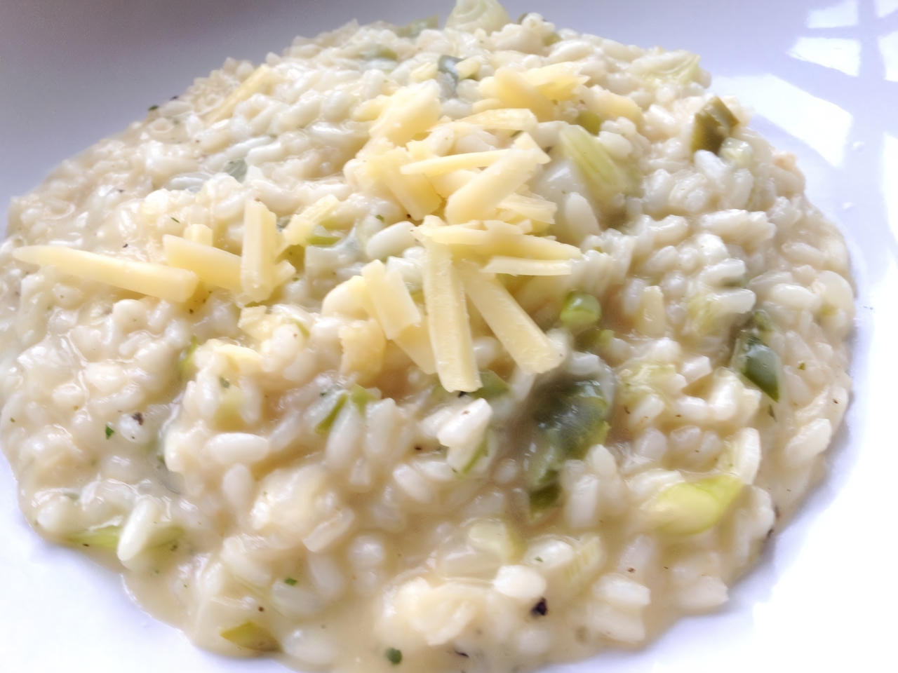 Cheddar Risotto