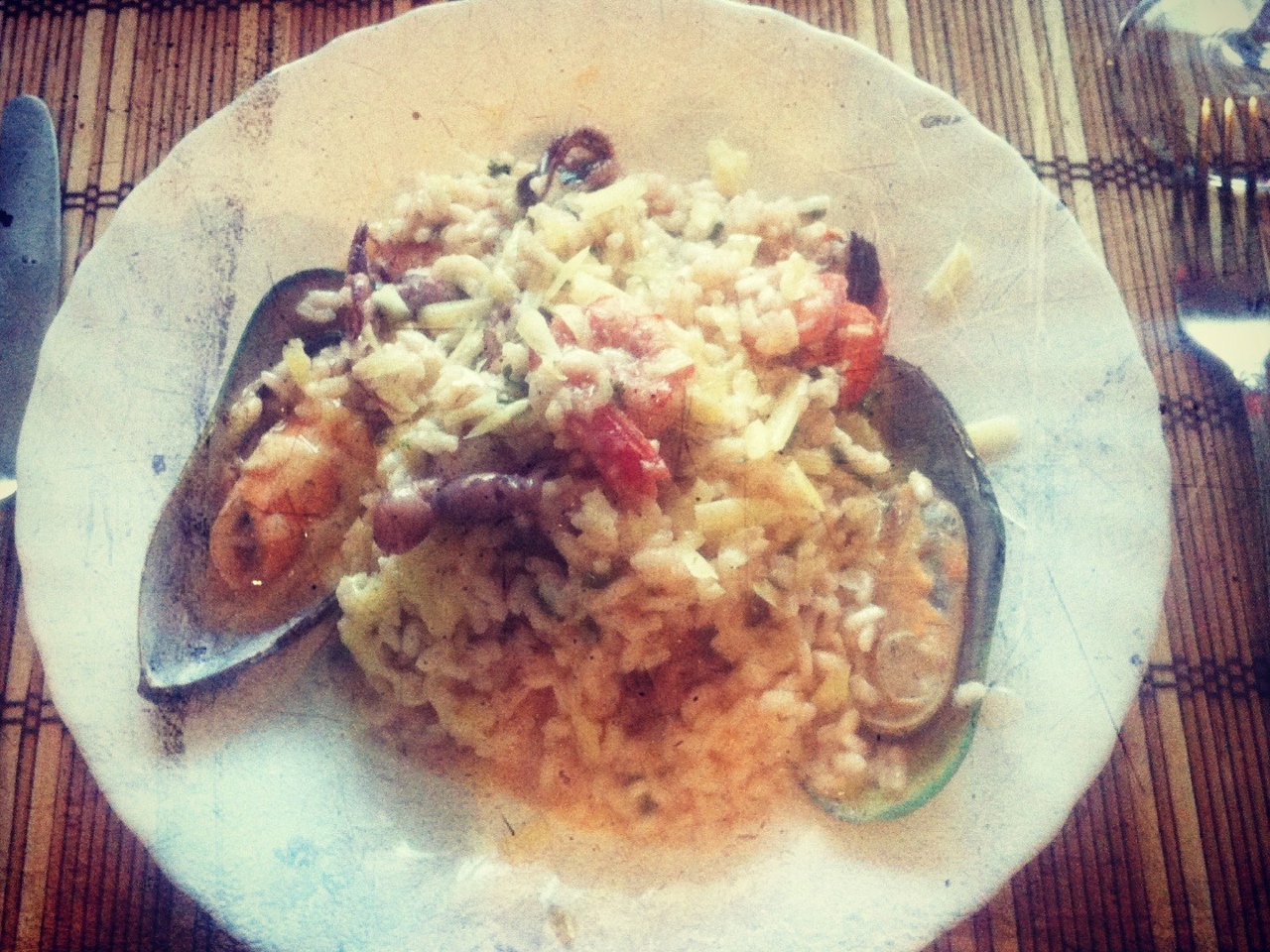 Ризотто с морепродуктами (Risotto frutti di mare)