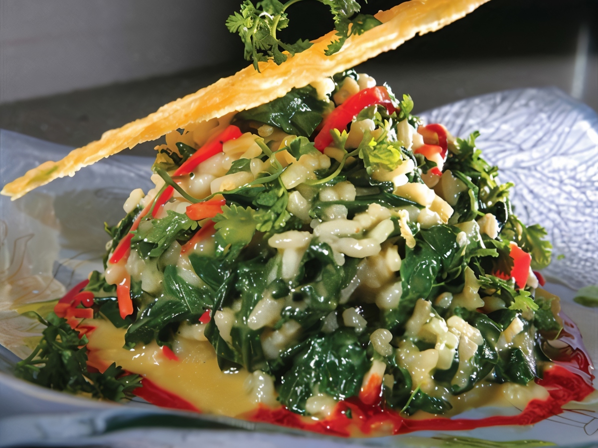 Spinach Risotto