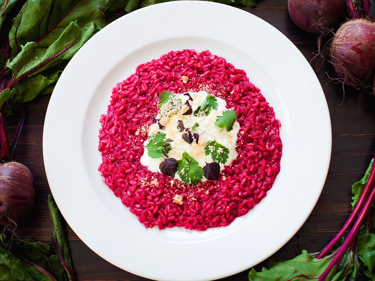 Beet Risotto
