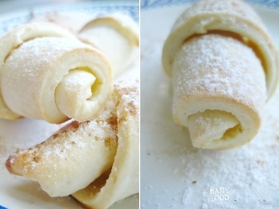 Crescent Rolls from Cottage Cheese Dough