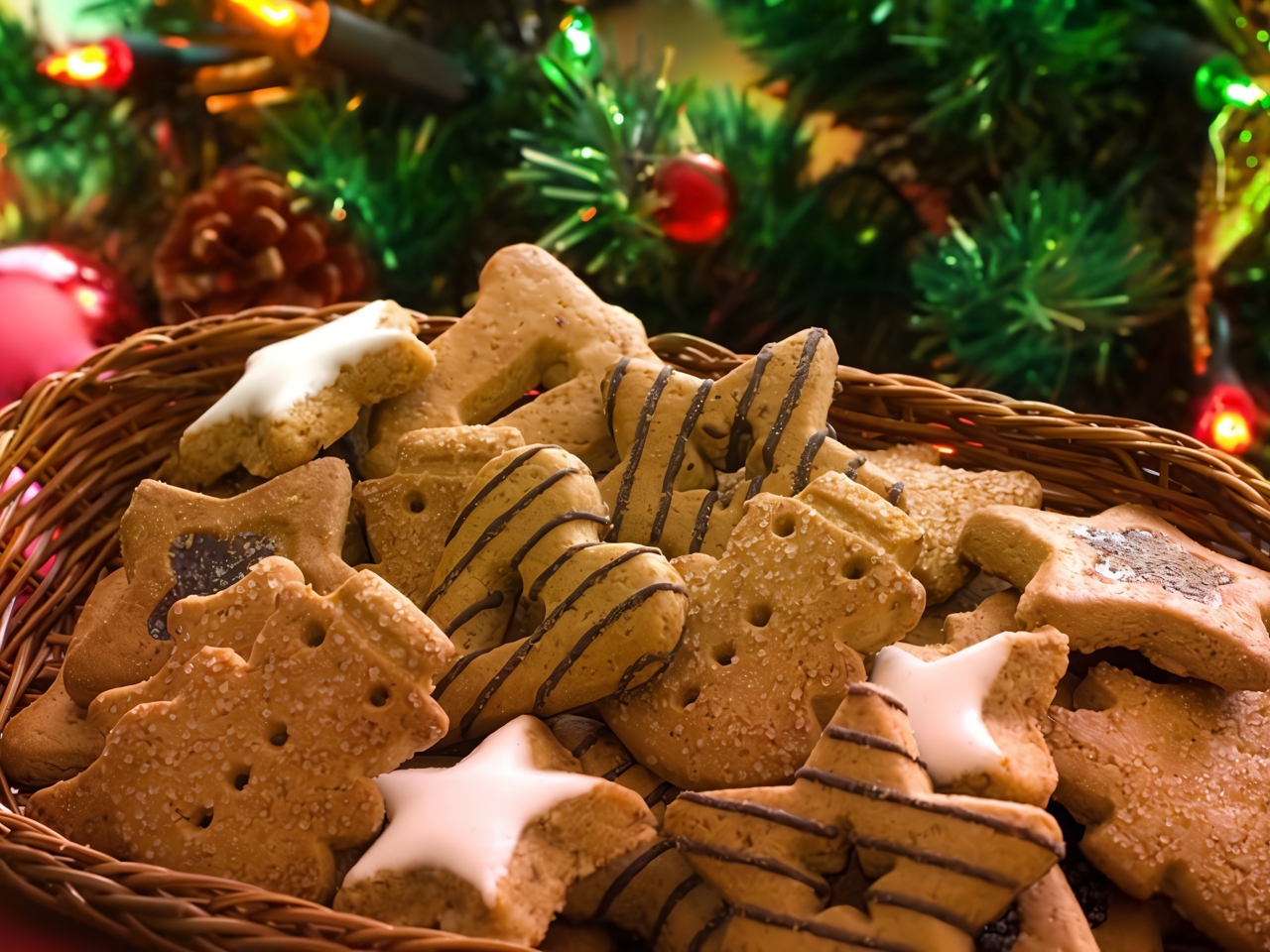 Christmas Cookies with Rooibos Tea