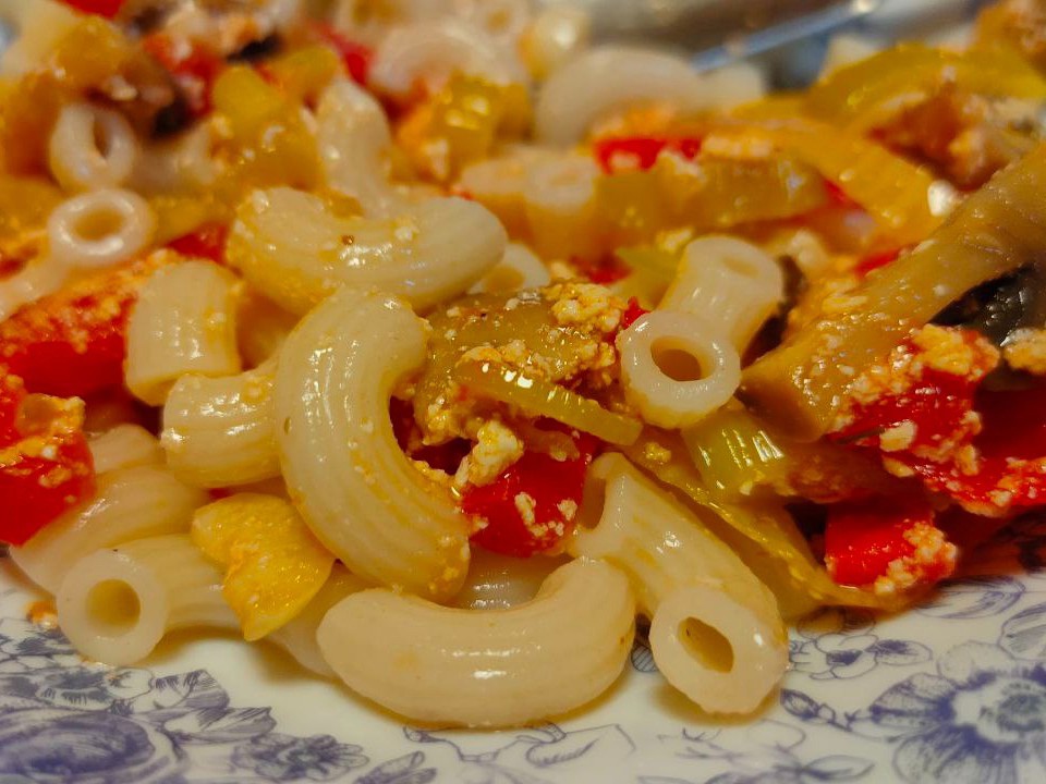 Pasta Shells with Mushroom and Vegetable Sauce