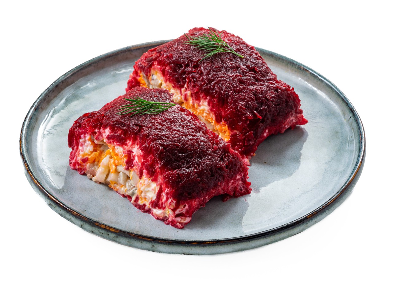 Herring Under a Fur Coat Roll