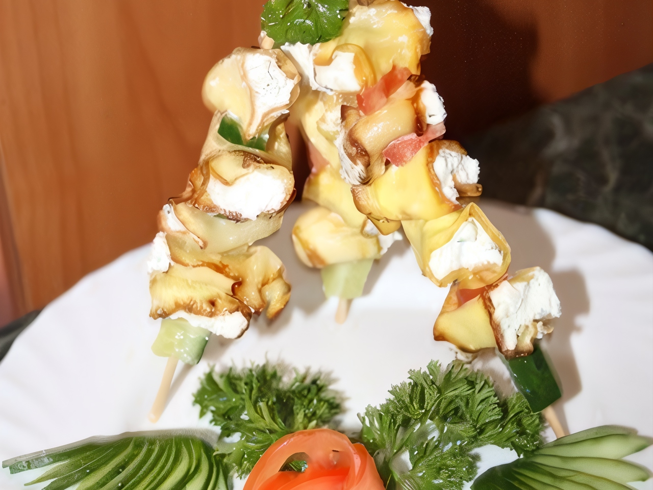 Zucchini Rolls with Feta Cheese