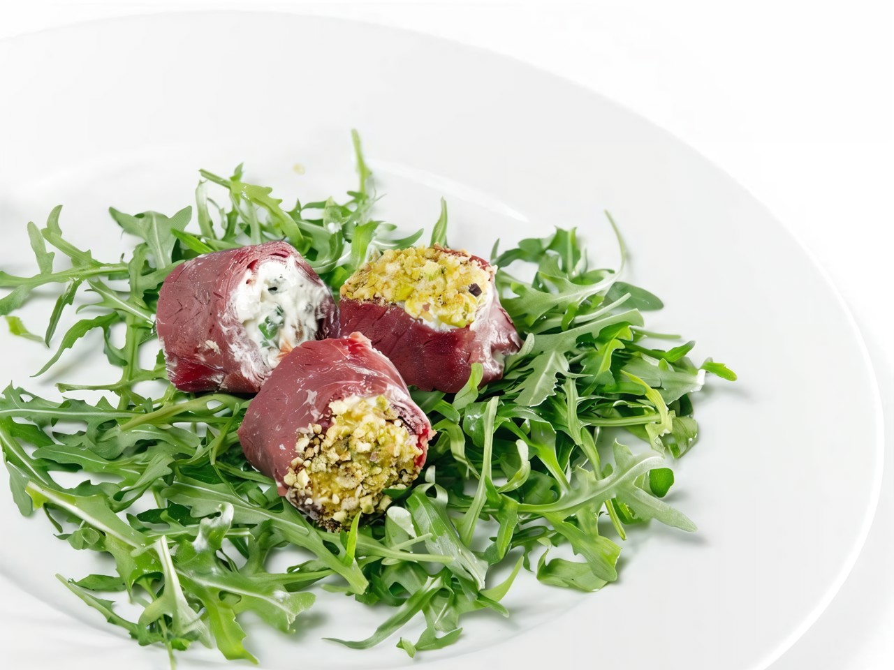 Rolls with Bresaola, Ricotta, and Sun-Dried Tomatoes