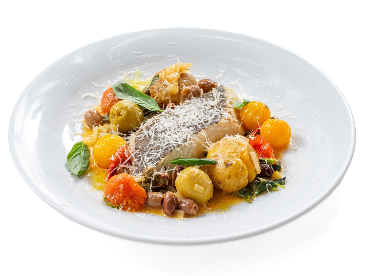 Italian-Style Fish with Potatoes