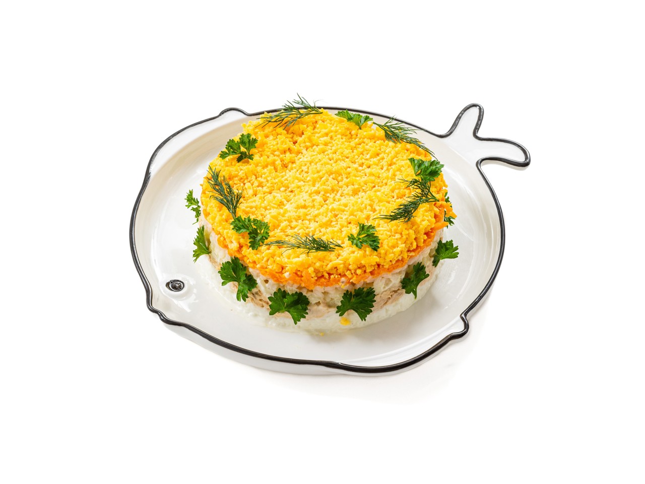 Fish Salad 'Mimosa'