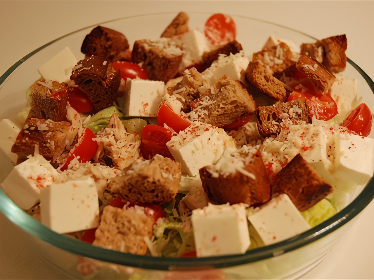 Caesar Salad with Feta