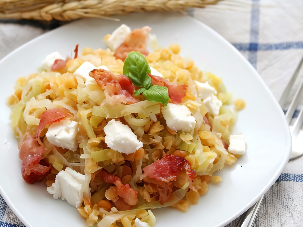 Lentil Salad with Onions