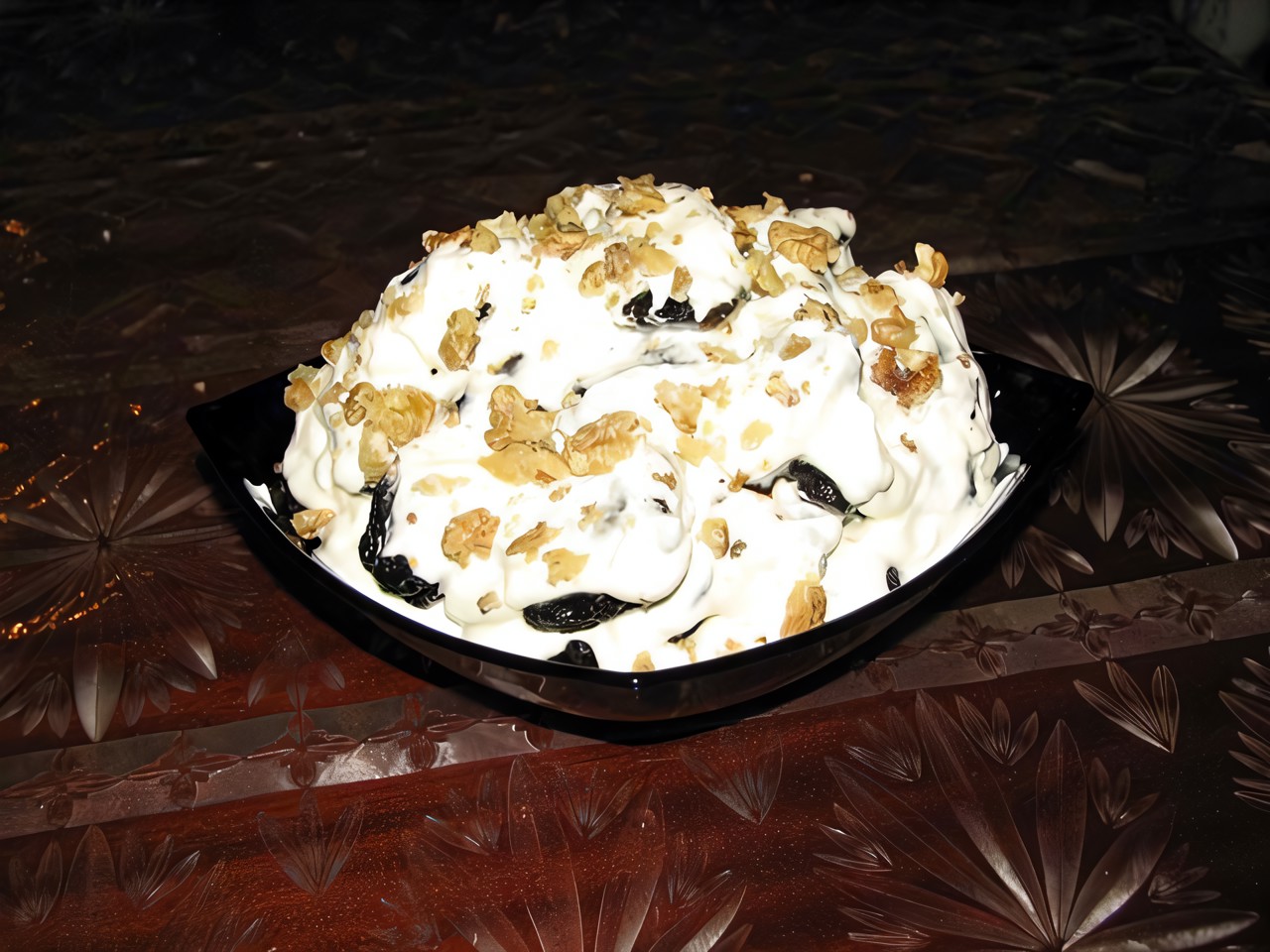 Prune and Nut Salad