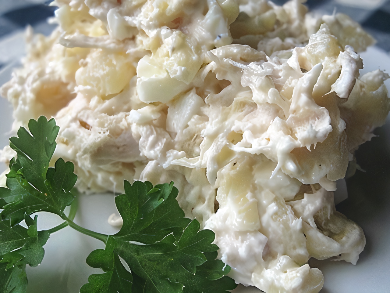 Салат из курицы с ананасом и сыром - рецепт приготовления с фото от maloves.ru