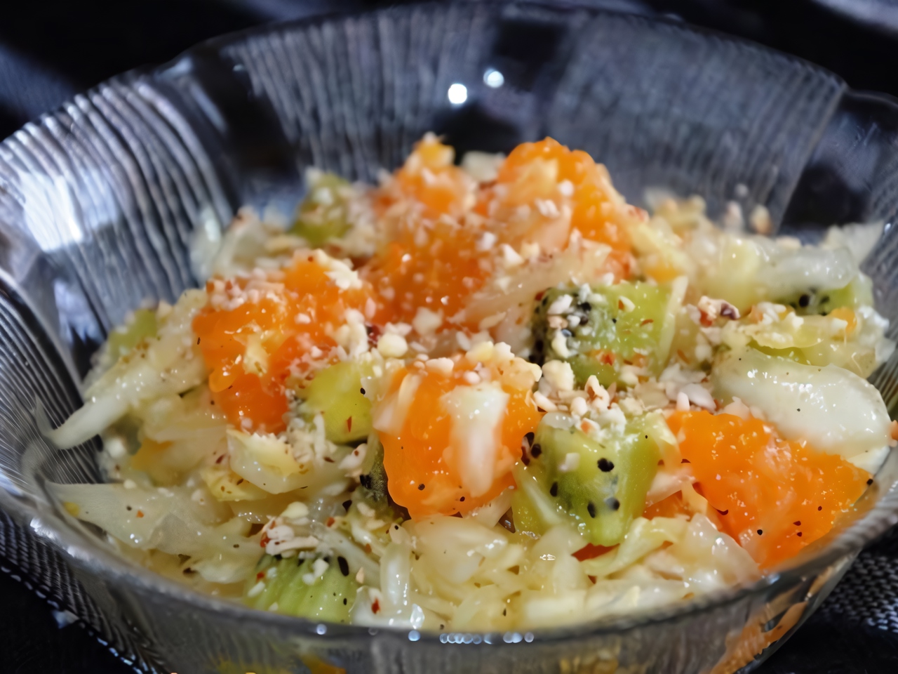 Cabbage and Fruit Salad