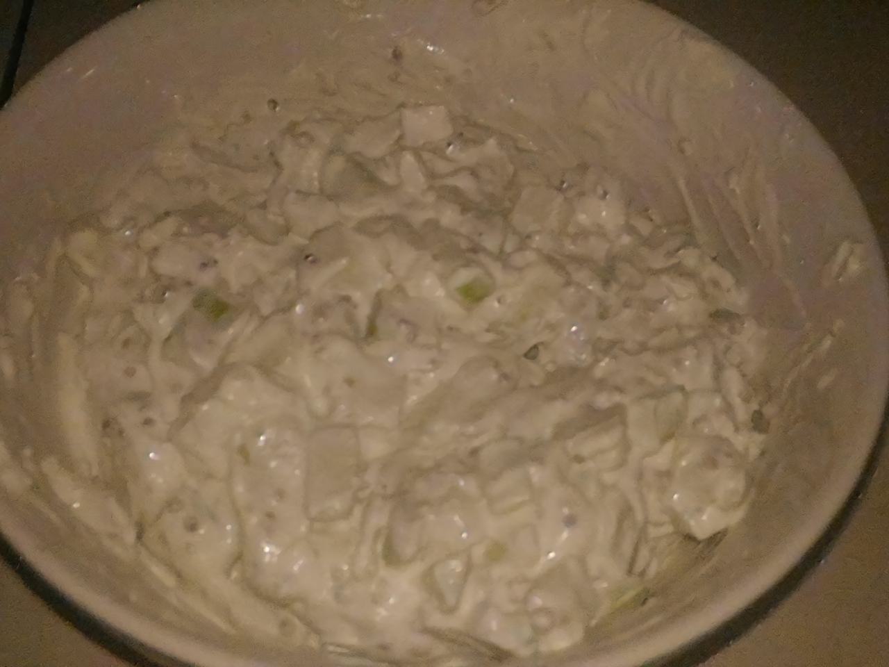 Kohlrabi and Apple Salad with Mustard Dressing