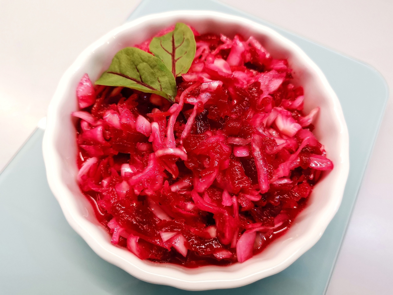 Sauerkraut Salad with Beets