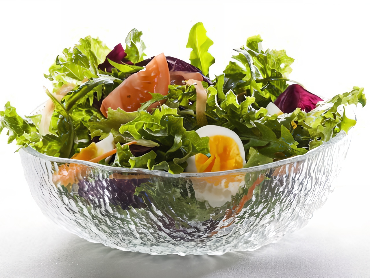 Dandelion Leaf Salad with Cherry Tomatoes