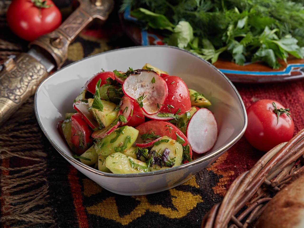 Megrelian Vegetable Salad