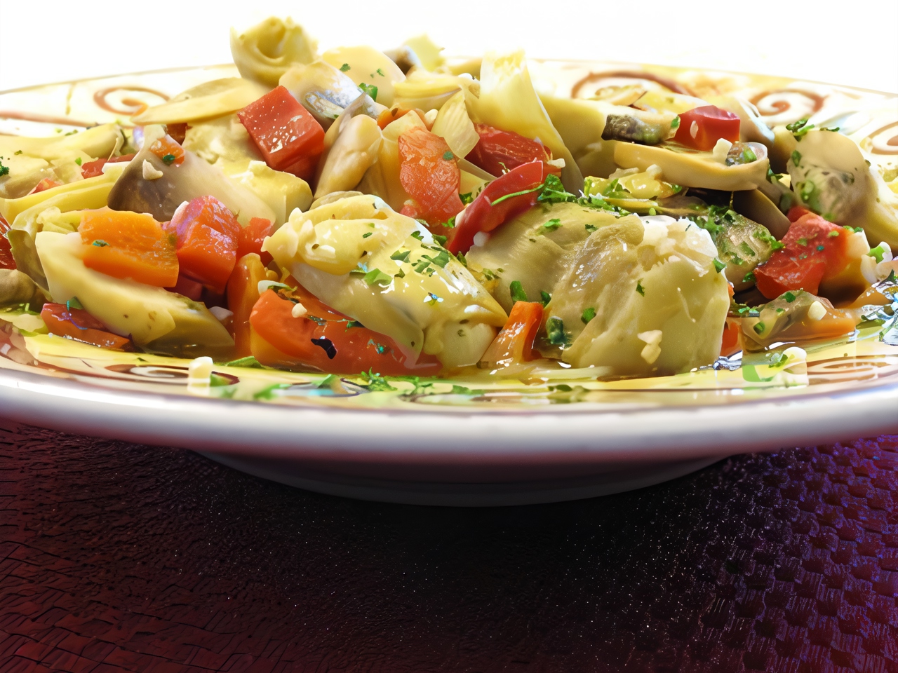 Penne Salad with Sun-Dried Tomatoes and Artichokes