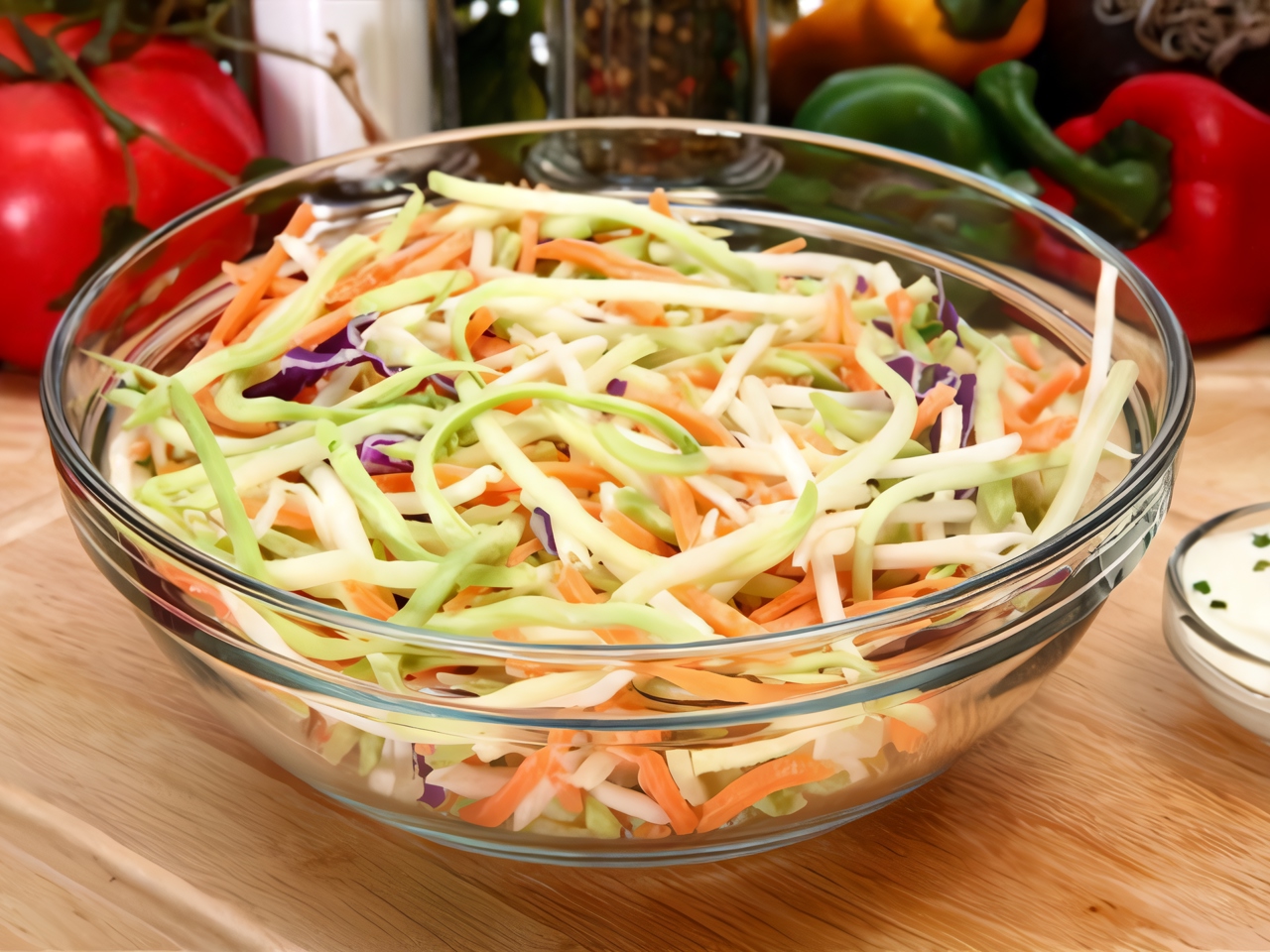 Shredded Cabbage Salad
