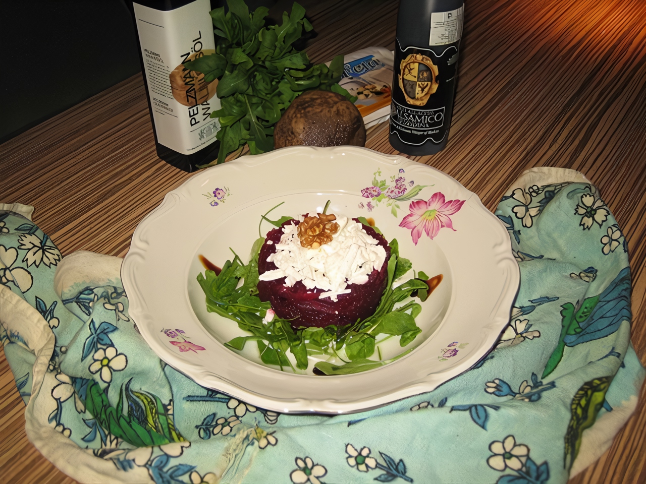 Beetroot, Arugula, and Feta Salad