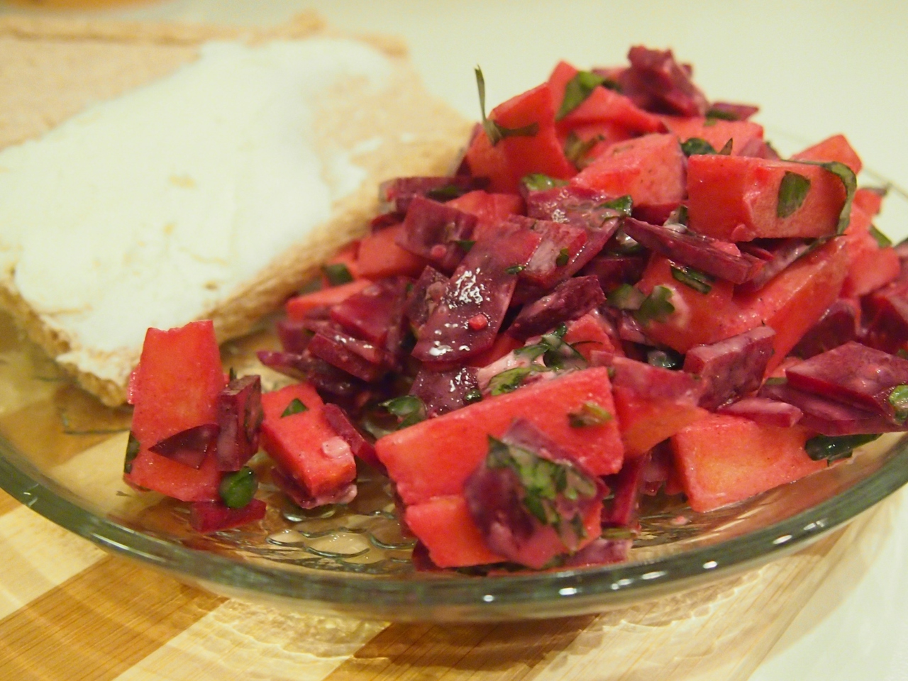 Beet Salad with Apples