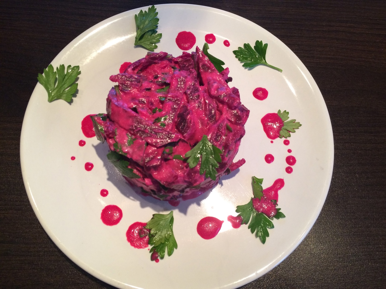 Beet Salad with Ricotta