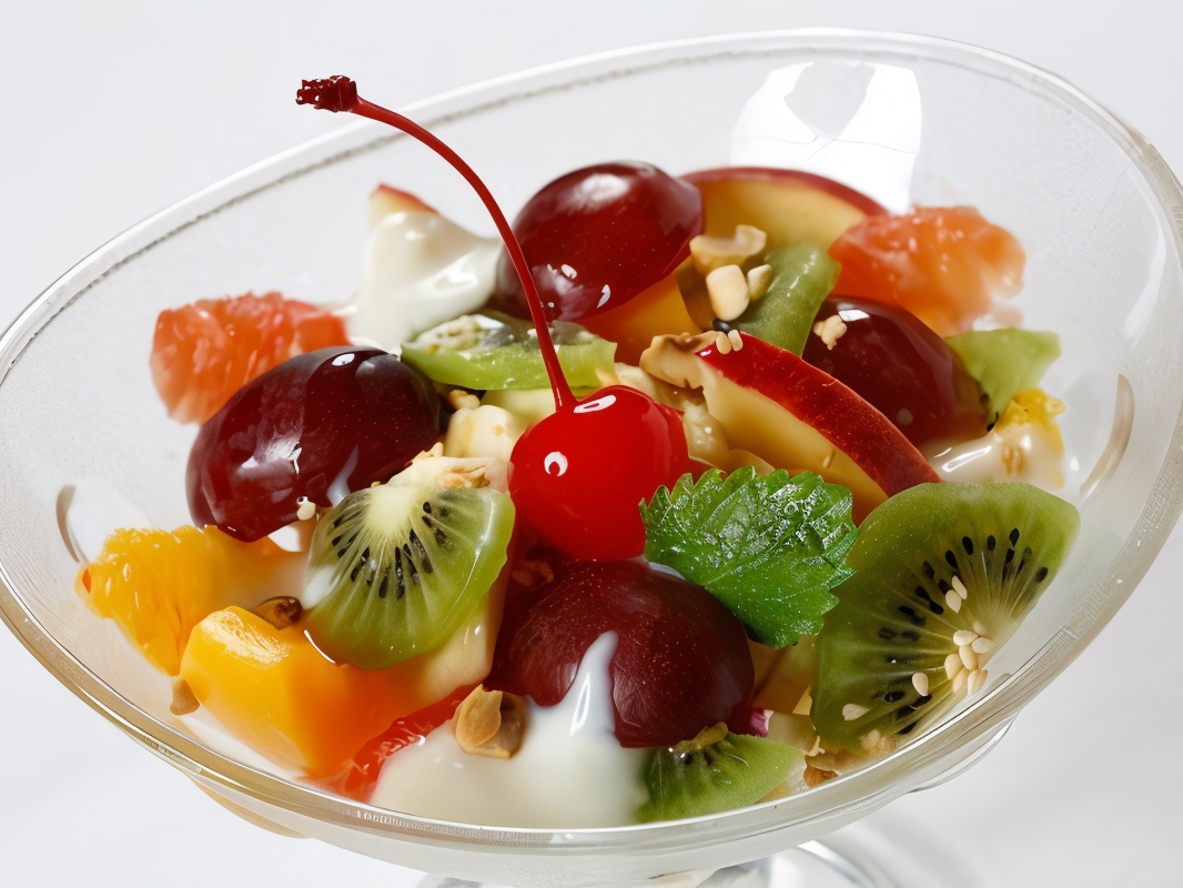 Tropical Fruit and Coconut Salad