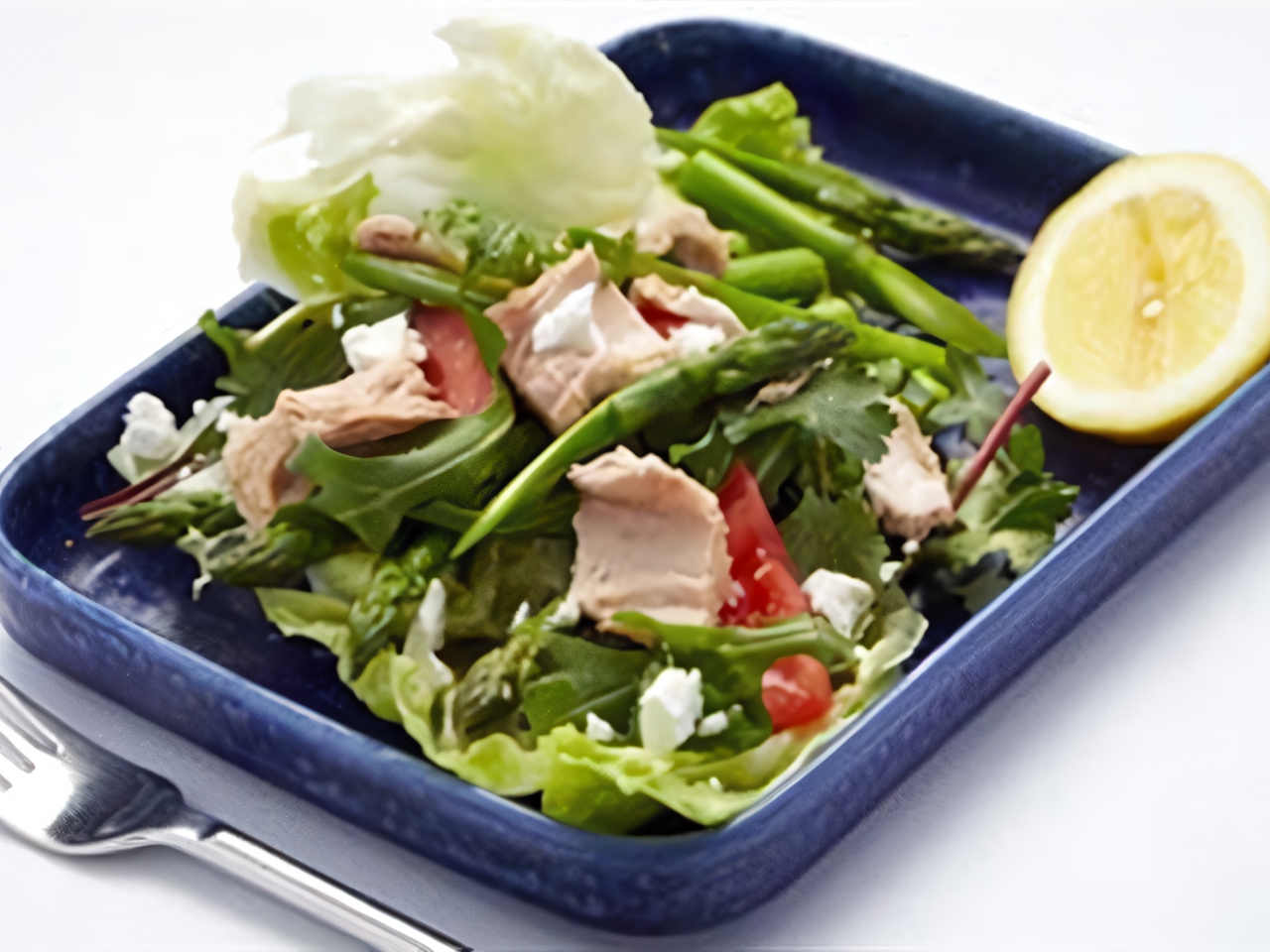 Tuna and Asparagus Salad with Feta
