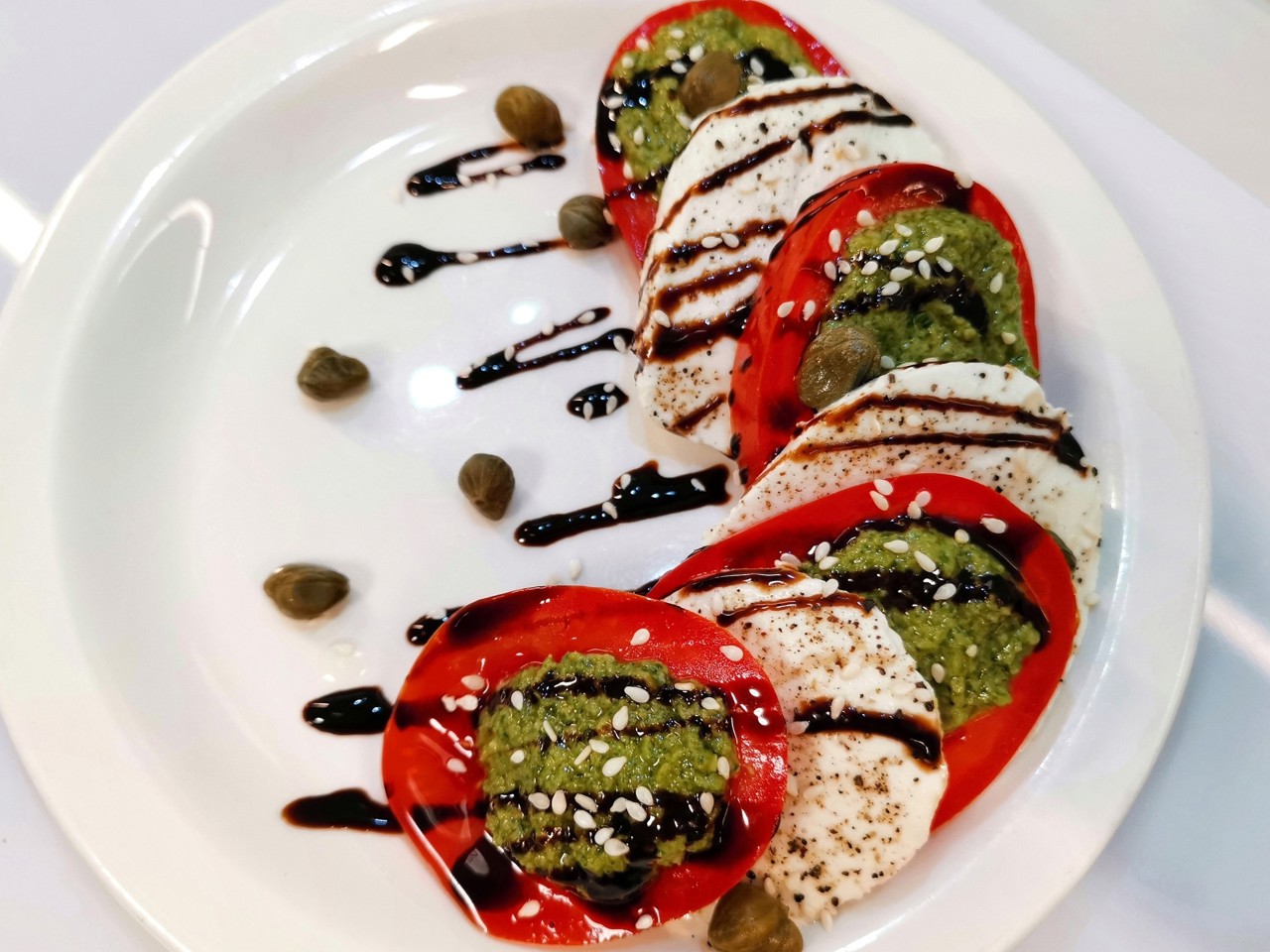 Caprese Salad with Capers