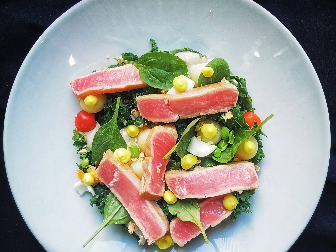 Niçoise Salad with Saffron Aioli