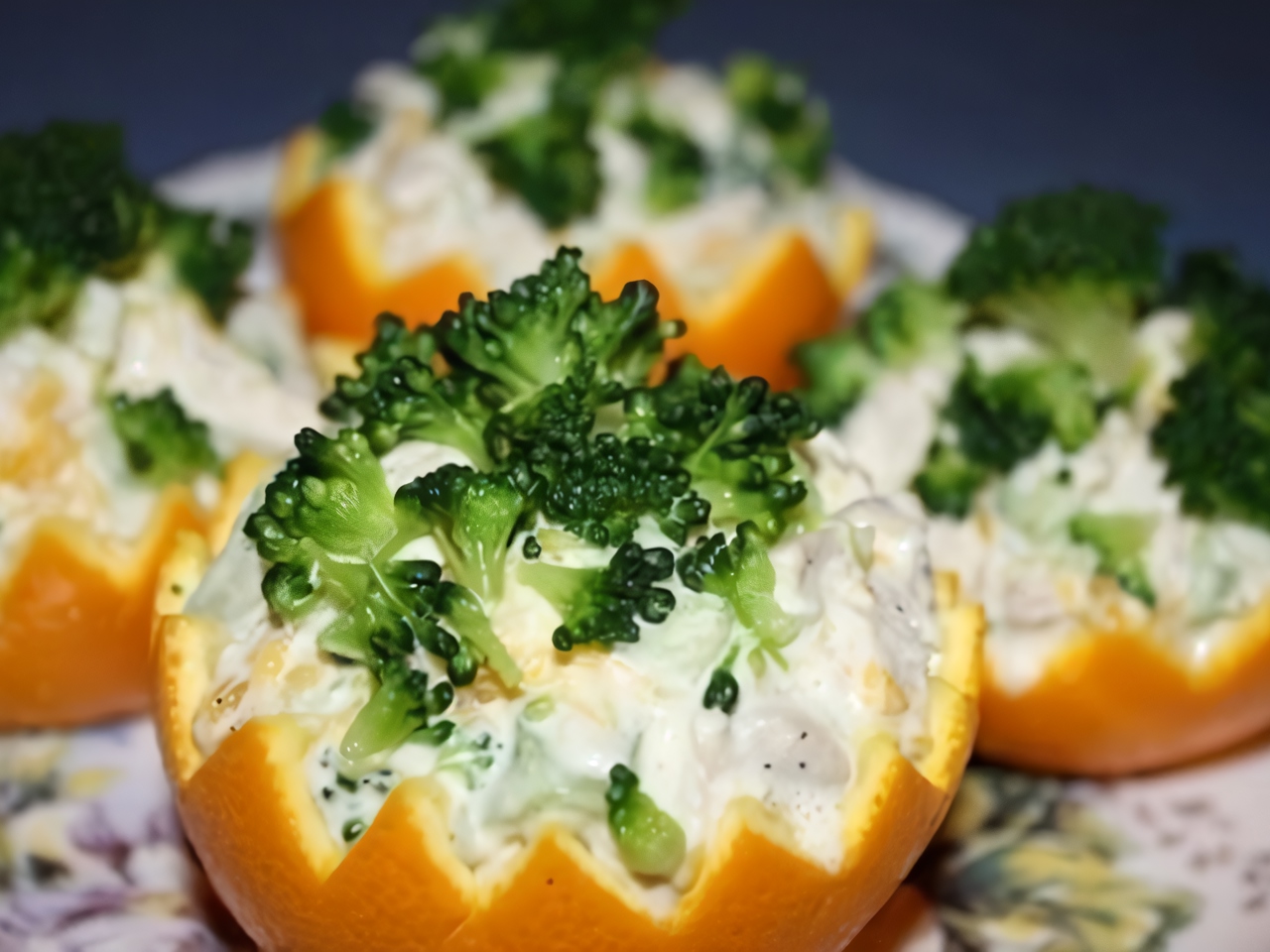 Broccoli and Orange Salad