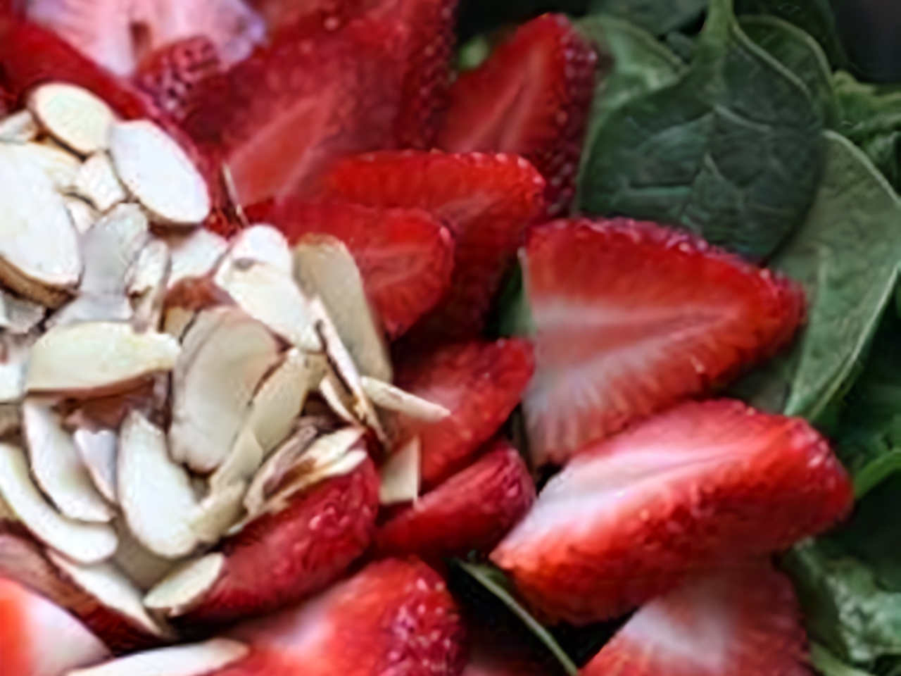 Strawberry and Almond Salad