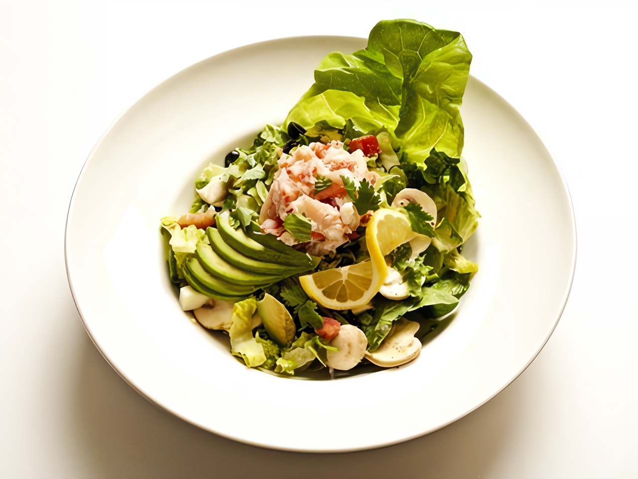 Crab and Mushroom Salad