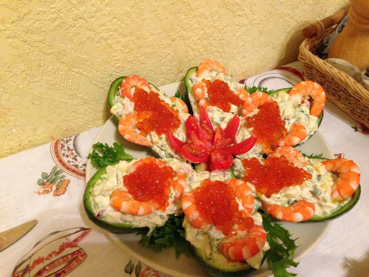 Shrimp Salad in Avocado Boats