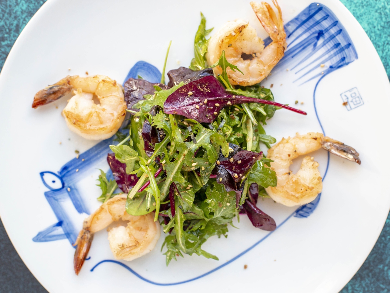 Sesame Shrimp Salad