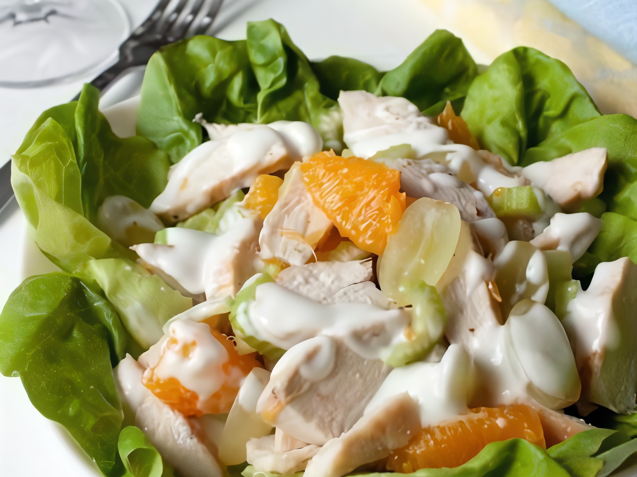 Chicken and Fruit Salad