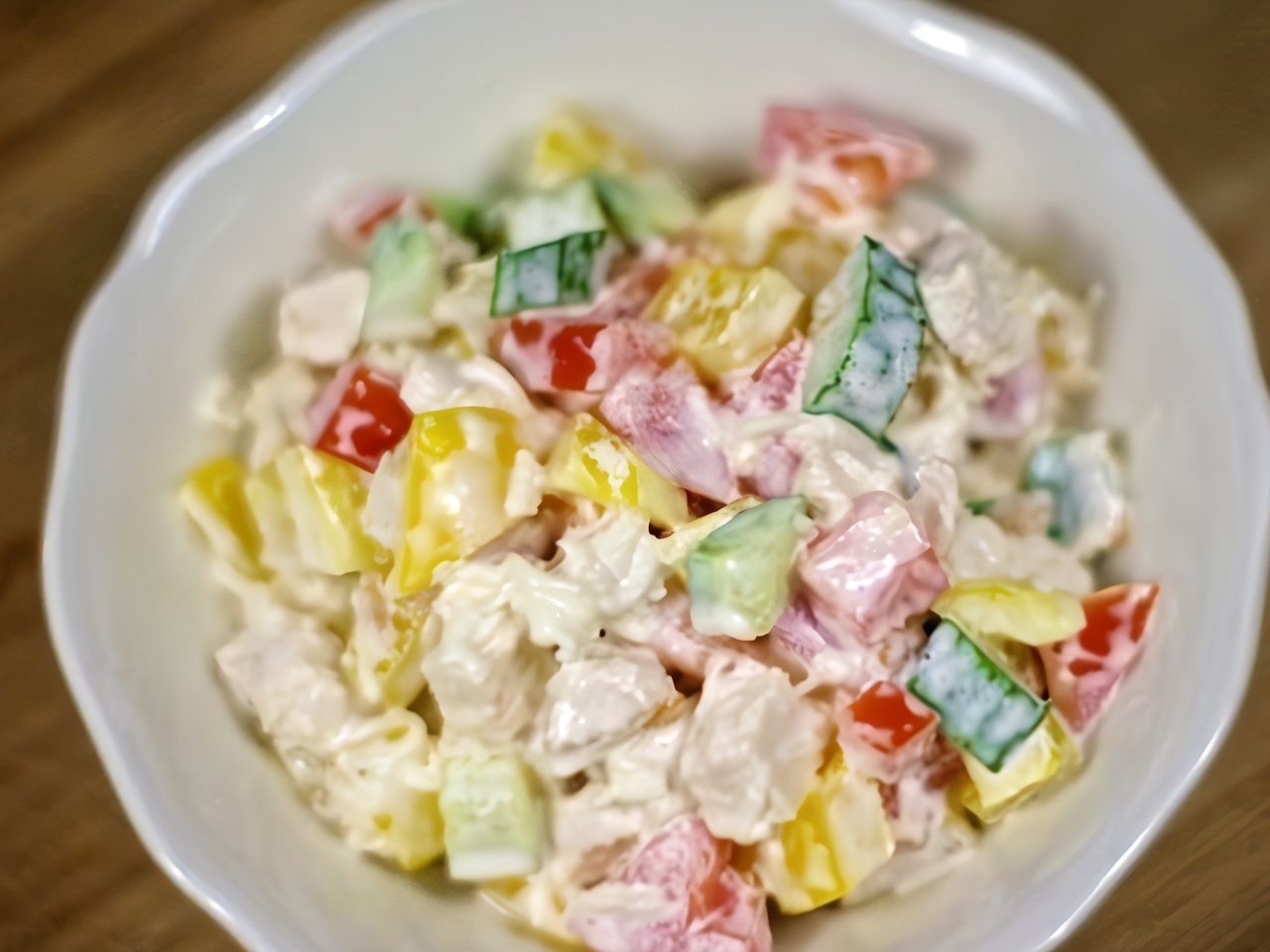 Chicken and Vegetable Salad